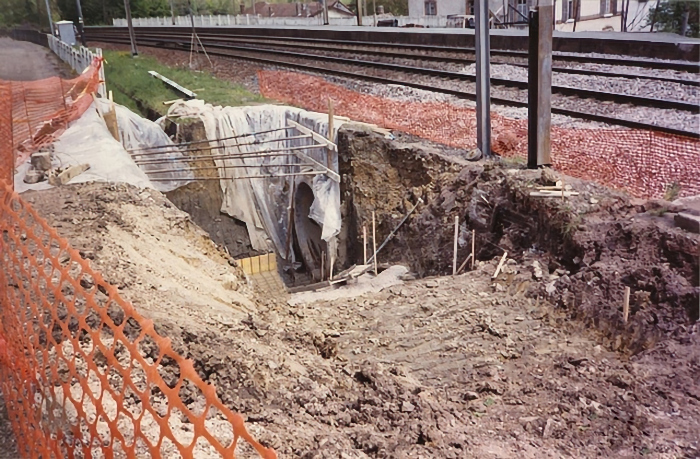 [Travaux souterrain juin 1990]